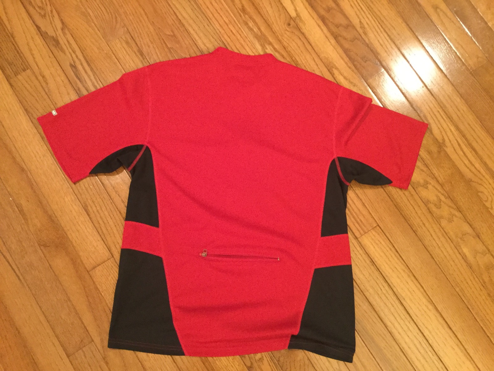 Eastern Mountain Sports (EMS) Cycling Shirt Mens Medium Red With Back Pocket gallery