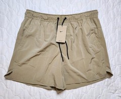 Nike Mens Sz L Unlimited 5″ Dri-Fit Training Shorts Desert Khaki DV9336-247 Flex