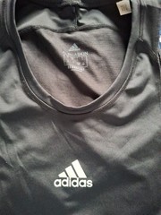 Mens Adidas Alphaskin Compression Workout Tank Top Size Large Black!