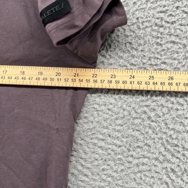 Alphalete Shirt Mens Large Maroon Red Short Sleeve Crewneck Gym Athletic Sports gallery