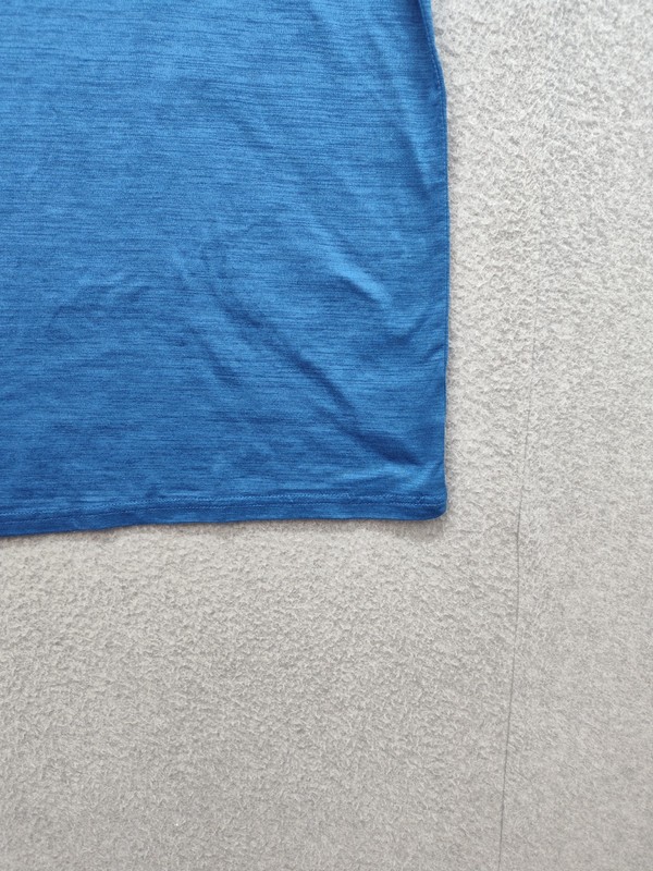 Eddie Bauer Men Athletic T Shirt L Blue Moisture Wicking Free Dry Performance gallery