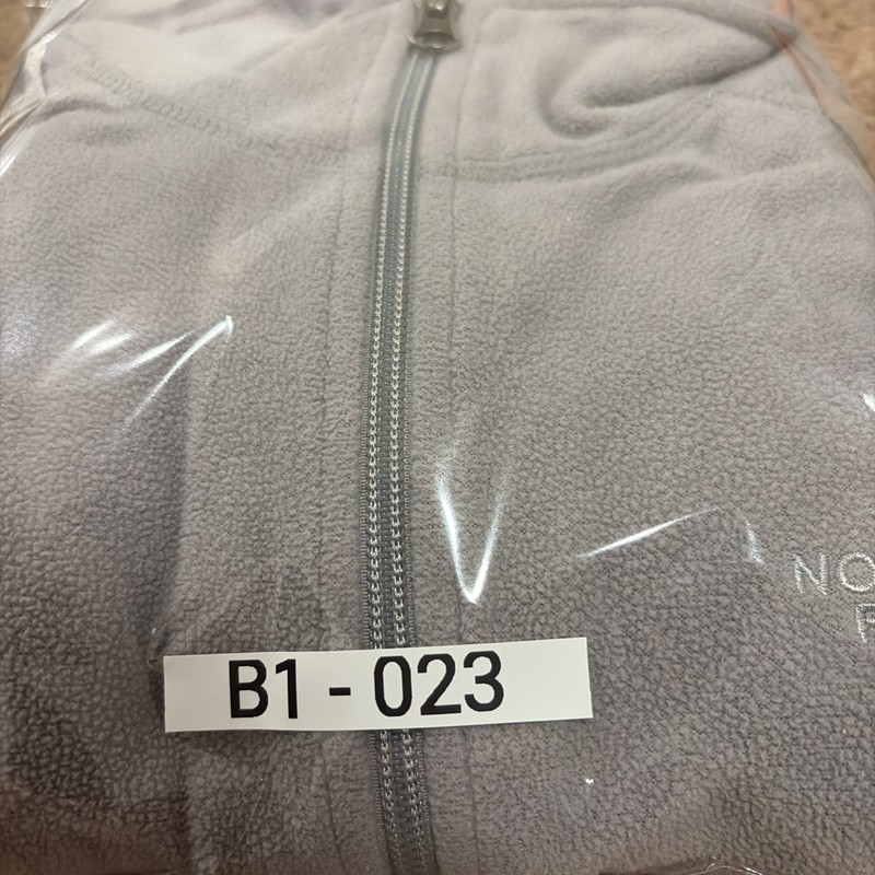 North Face Men’s Glacier Fleece Quarter Zip Shirt Size X-Large Light Gray gallery