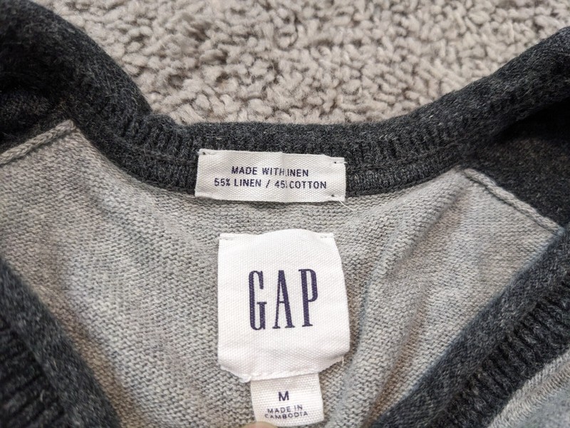 GAP T Shirt Mens Medium Athletic Workout Casual Pullover gallery
