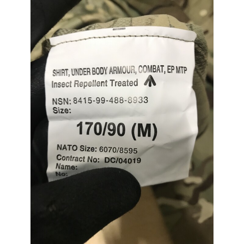 Original British Army UBACS EP MTP Sizes gallery