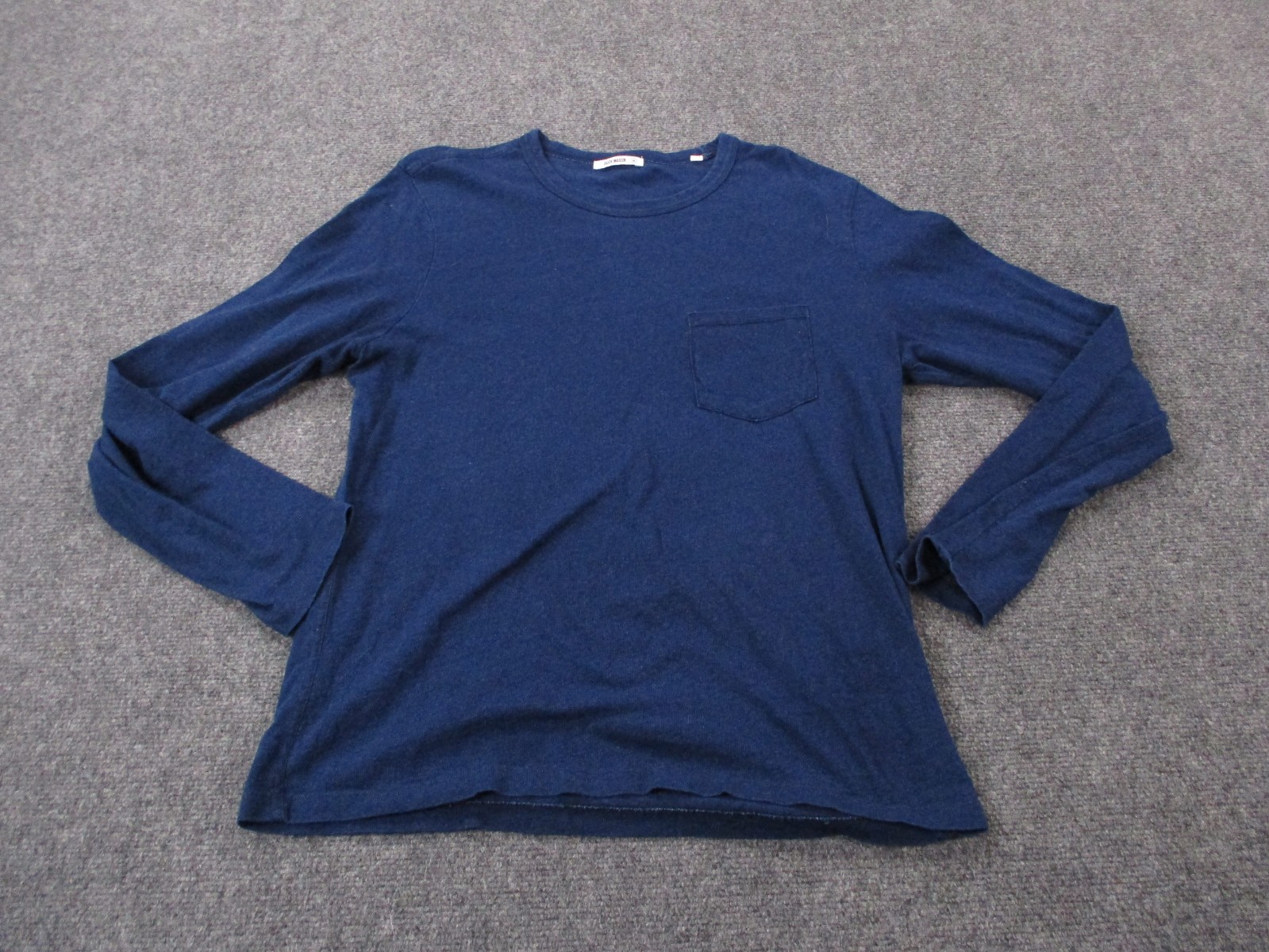 Buck Mason Shirt Mens M Blue Lightweight Thermal Knit Casual Minimalist gallery