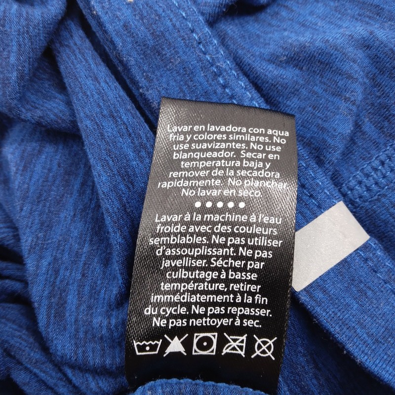 RBX X Train Performance tee size small blue short sleeve gallery