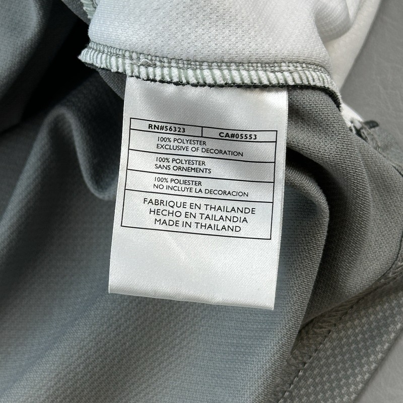 Vintage Nike Sportswear Shirt Mens 2XL Gray Active Embroidered Swoosh Y2K gallery