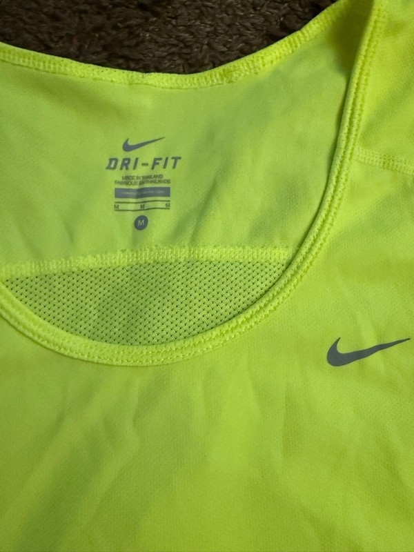 Nike Tank Neon Yellow Men’s Medium gallery