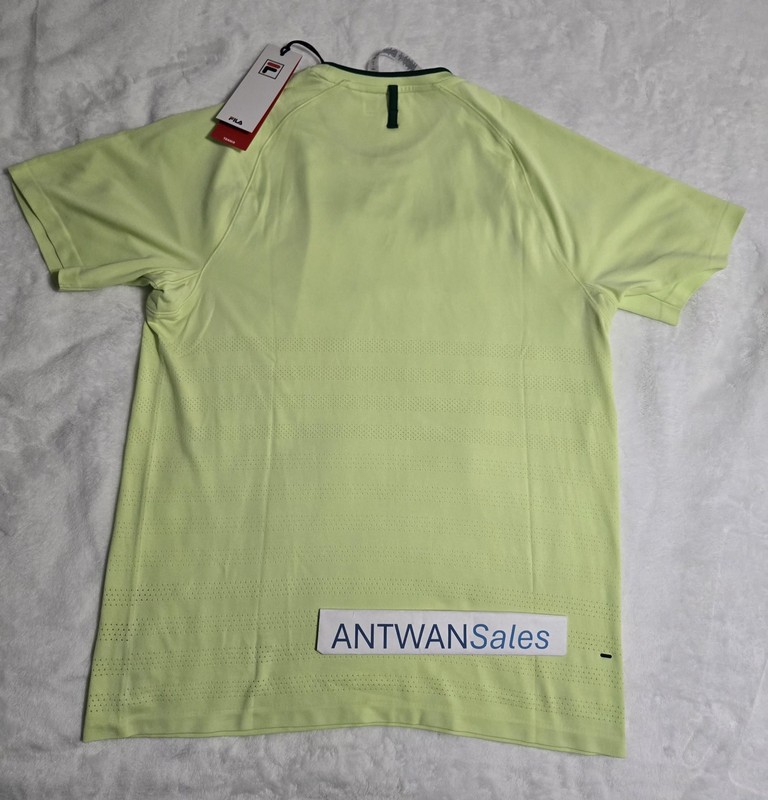 Fila Tennis Center Court Ace Shirt Men's Medium $85 NWT TM511111 Seamless... gallery