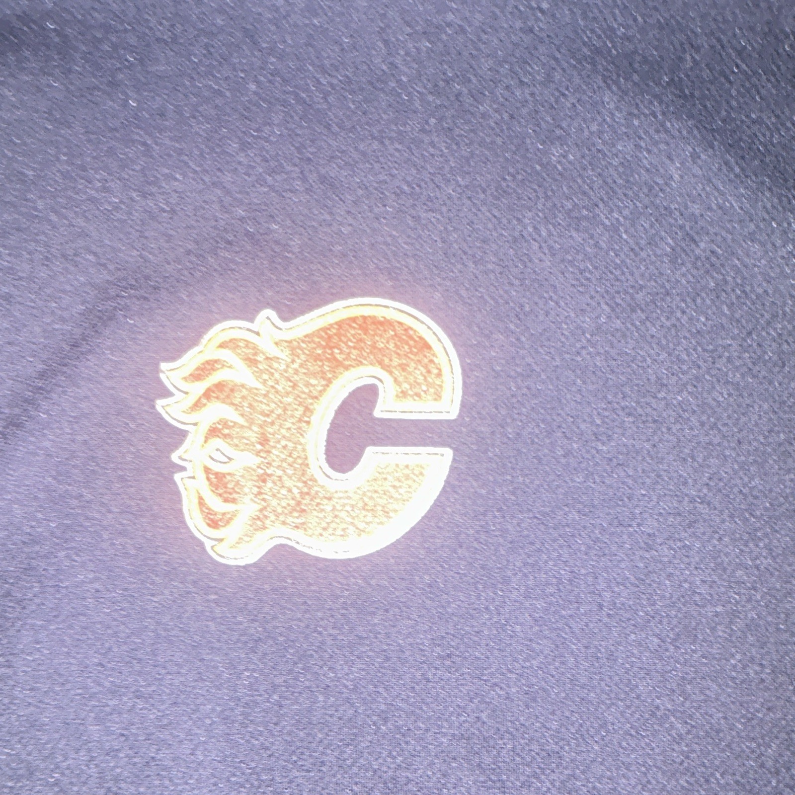 2000s Reebok RBK Calgary Flames Logo Black Long Sleeve Athletic T-Shirt Men’s M gallery
