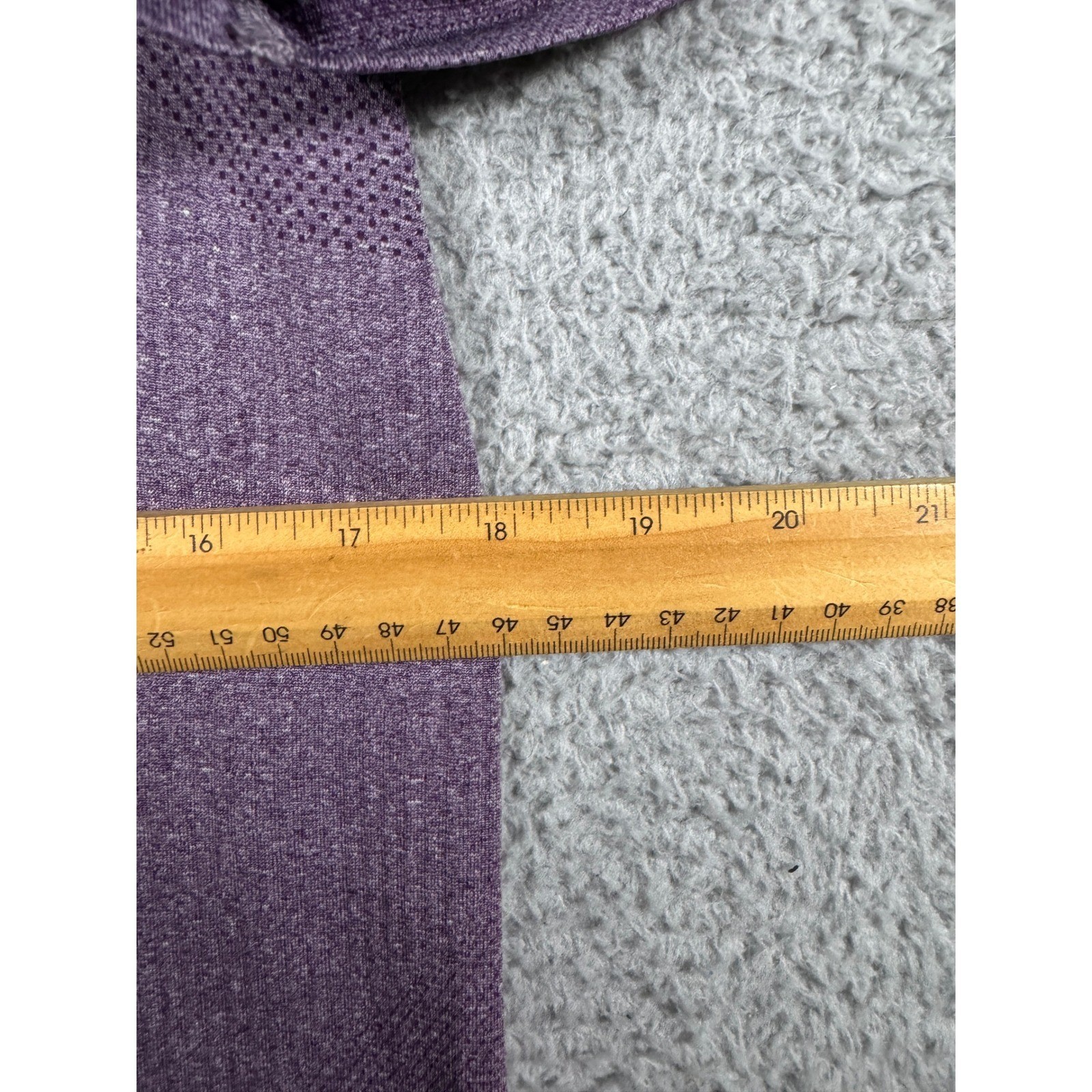 Lululemon Mens Metal Vent Tech Short Sleeve Shirt Purple Lime Green Size M gallery