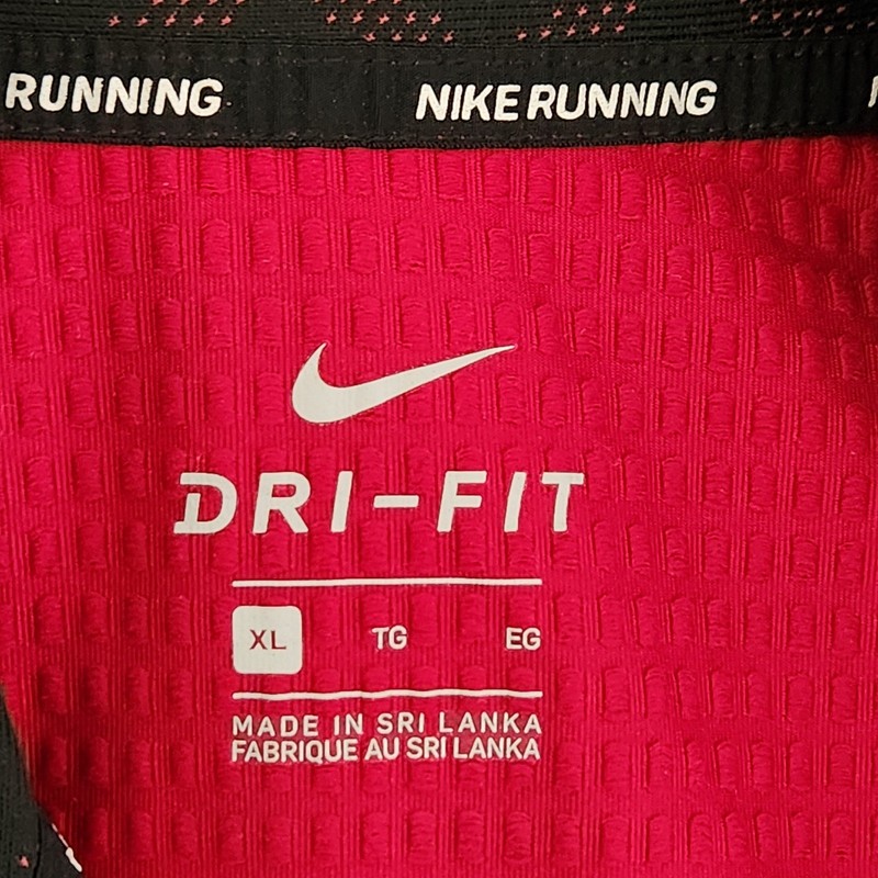 Nike Element Wild Run 1/2 Zip Running Top Mens XL Red Black Dri-FIT CJ5824-620 gallery