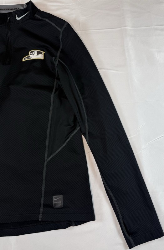 Nike Pro Hyperwarm 1/4 Zip Pullover Black Men’s Size M gallery