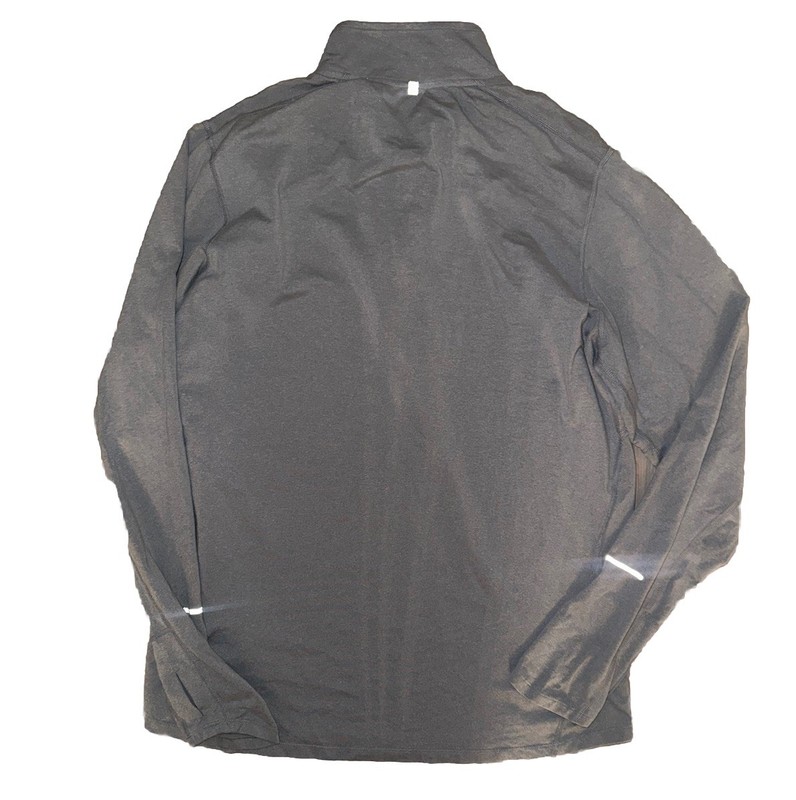 Nike Pullover Mens Large Dri-FIT Half Zip Running Athletic Reflective Thumbholes gallery