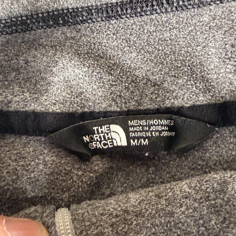 The North Face Pullover Mens Medium Gray Quarter Zip Long Sleeve Performance gallery