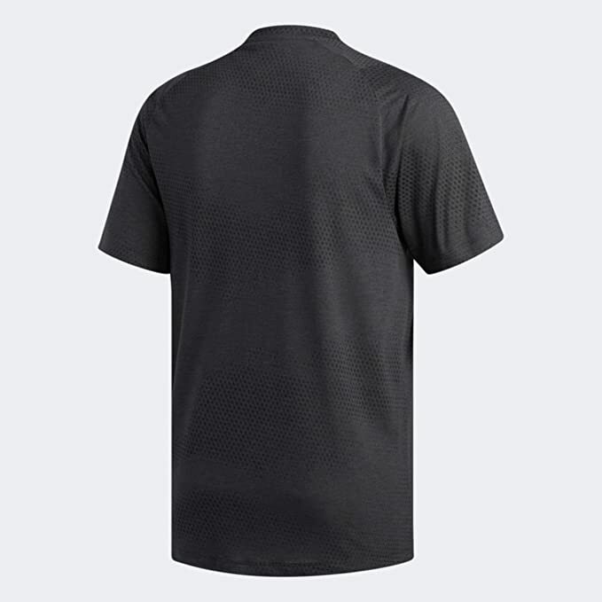 adidas Men's Sz SMALL Freelift Tech Aeroknit Graphic Short Sleeve T Shirt gallery