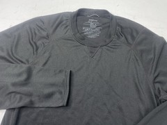 Patagonia Men’s Capilene Midweight Baselayer Crew Long Sleeve Shirt Black Medium