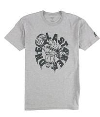 Reebok Mens One Last Rep Graphic T-Shirt, gray, M