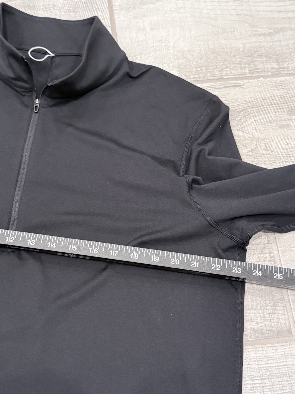 Lululemon Surge Warm 1/2 Zip Mens X Large XL Black Running Training Pullover gallery