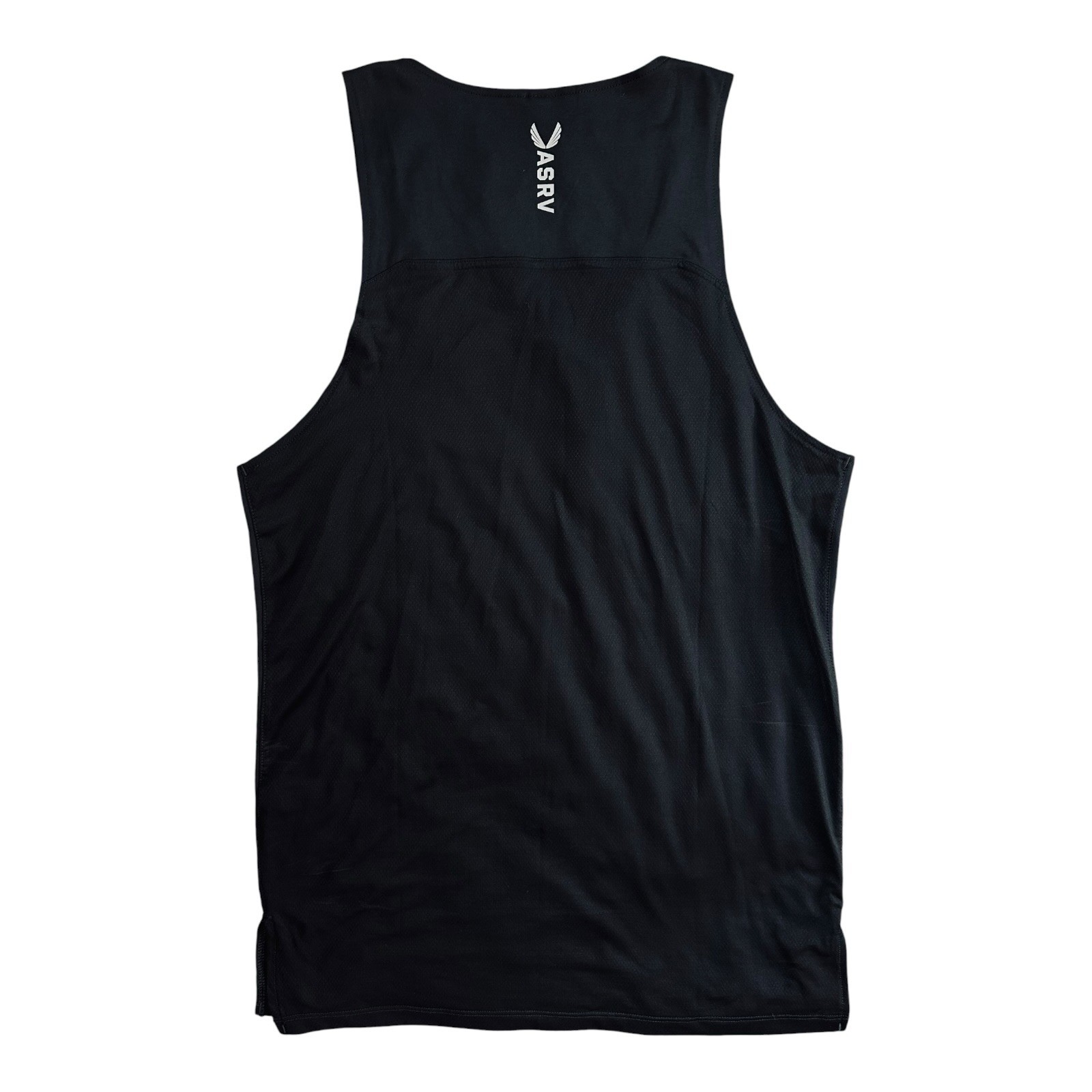 ASRV AeroSilver Men's Tank Top Black Performance Gym Training Size S EXC gallery