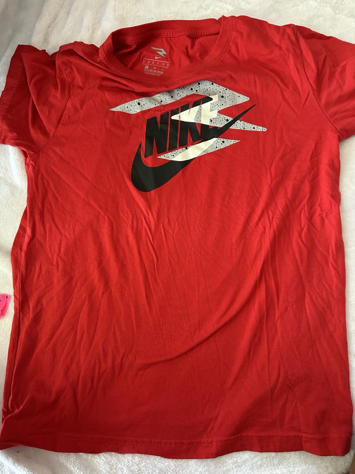 Two Nike Dri-FIT Men's XL Blue Short Sleeve Crew Neck Breathable Logo T-Shirt gallery