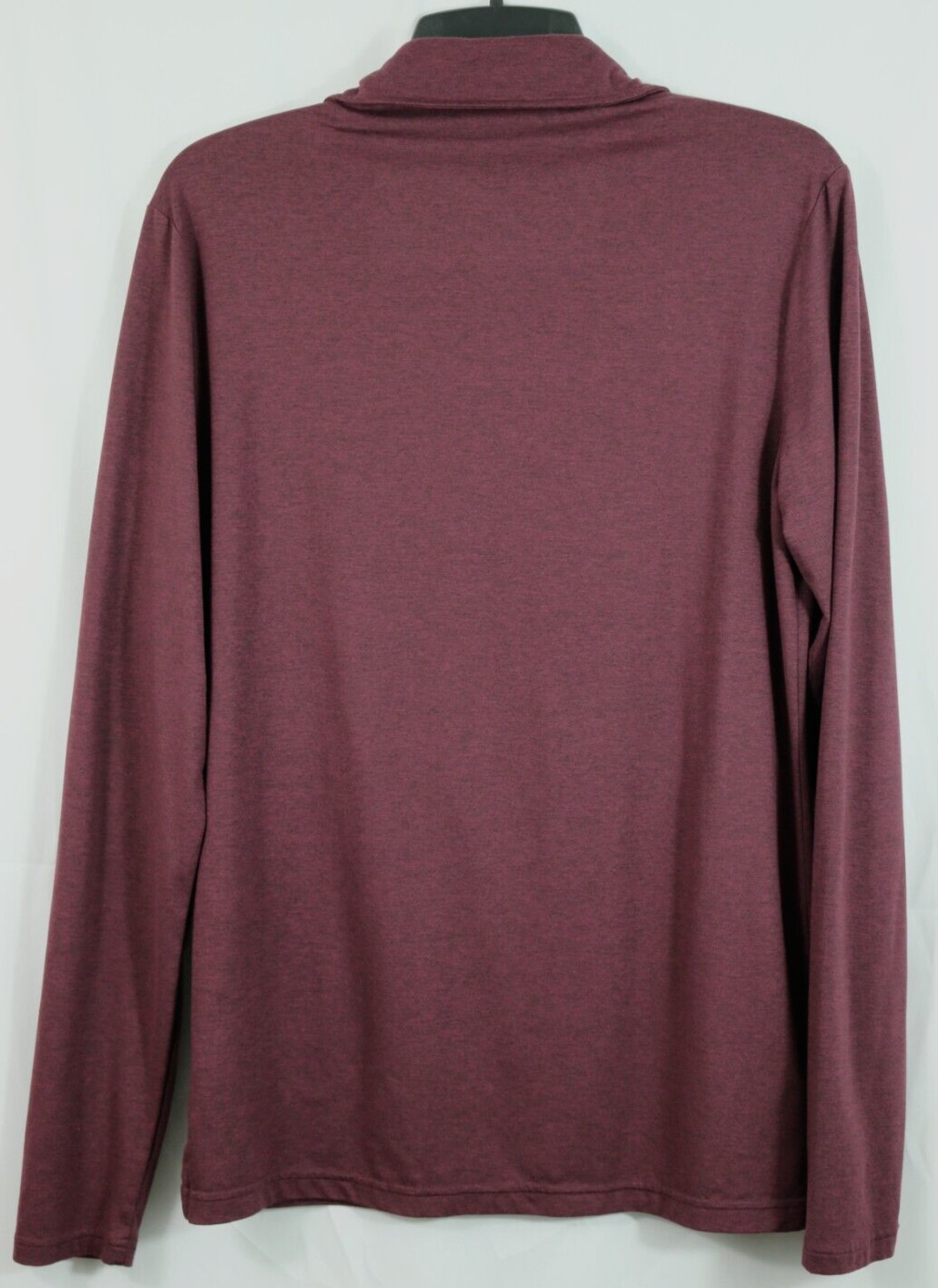 01.Algo Performance Polo M Tall Button Neck Long Sleeve UV SPF 40 Quick Dry gallery
