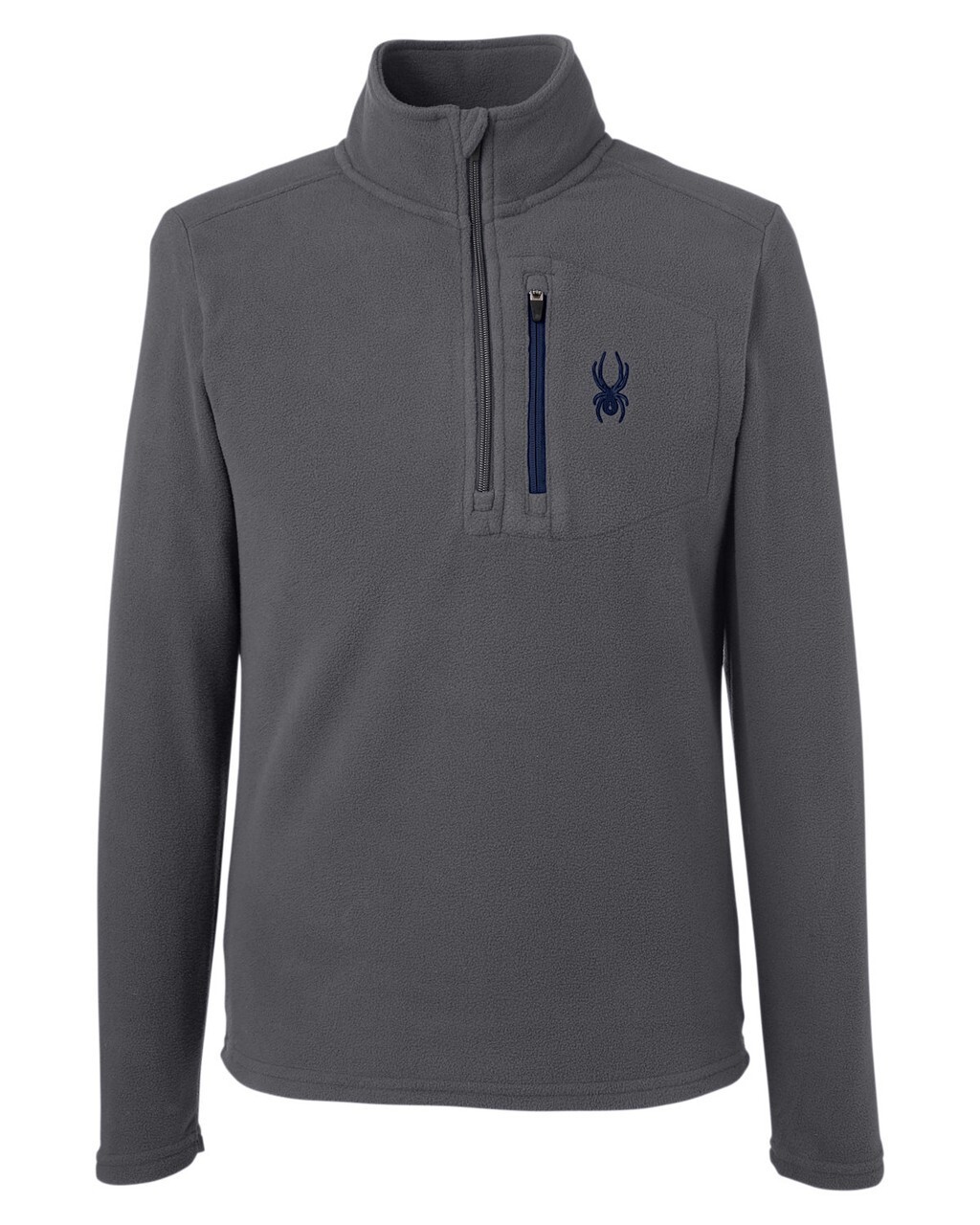 Spyder Mens Polar Transport Fleece Pullover Jacket Zip Neck Midlayer Size S NWT gallery