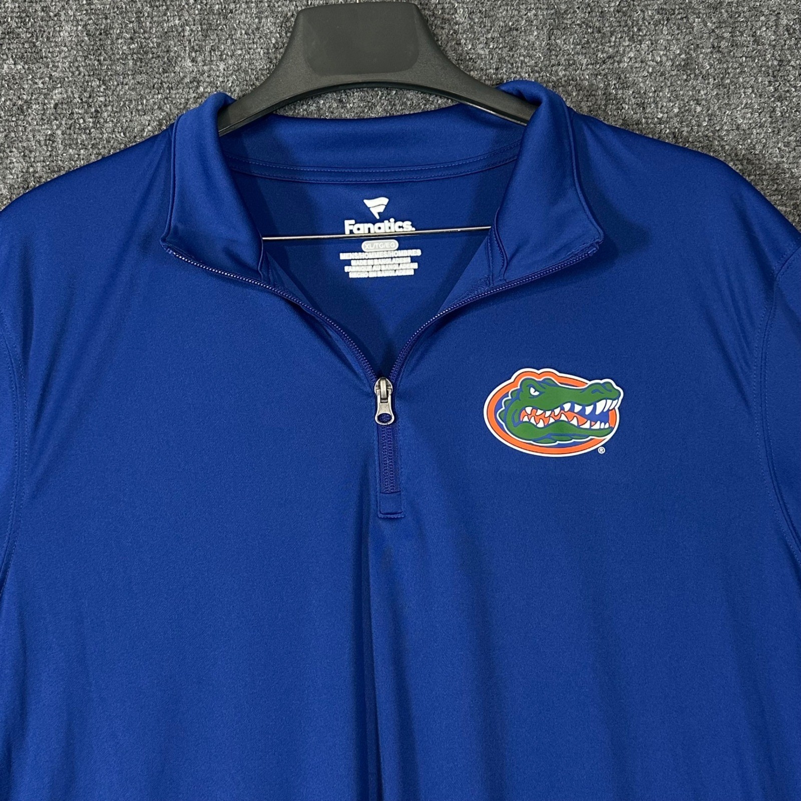 Fanatics Florida Gators Royal Blue 1/4 Zip Pullover Men's XL gallery