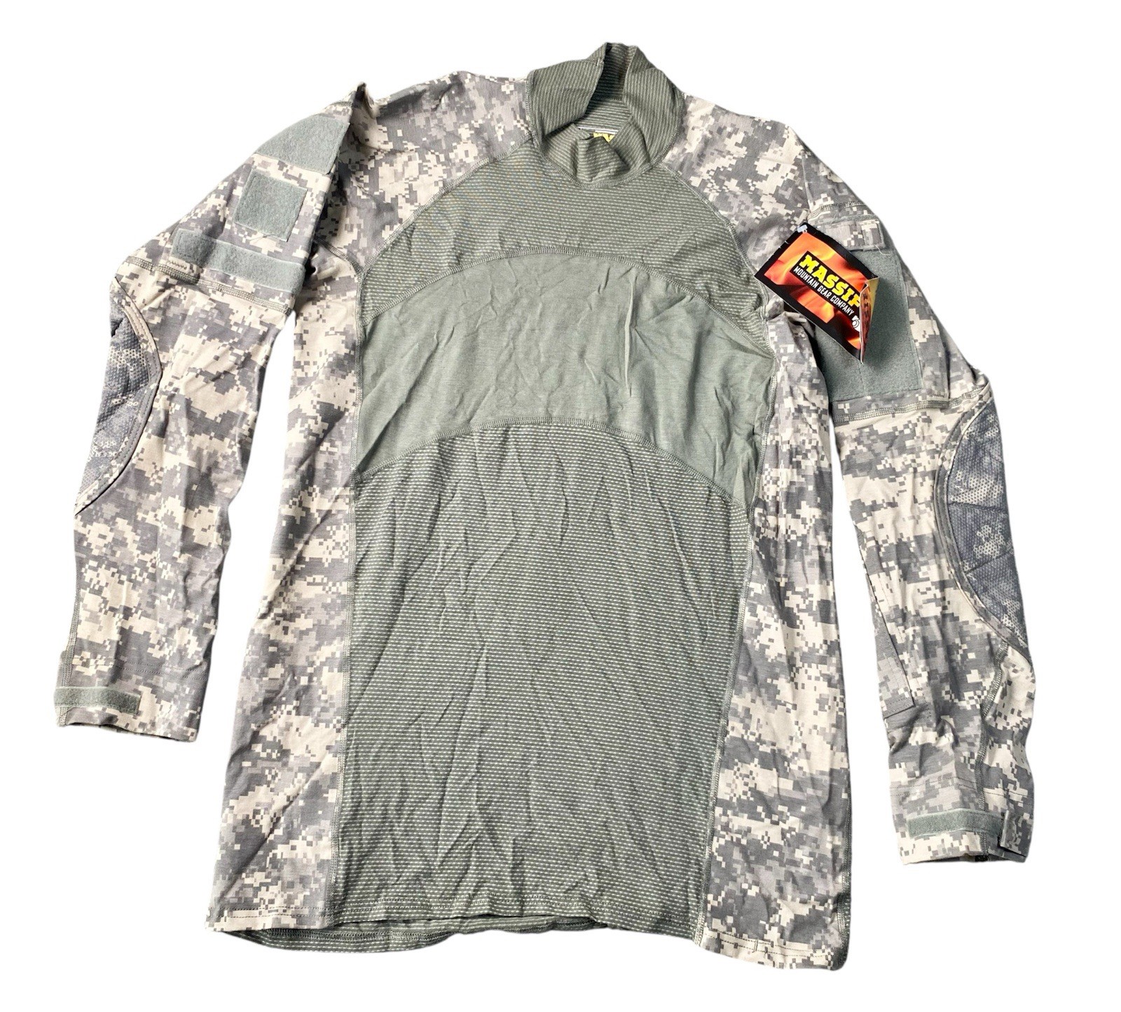 NWT Massif US Army Combat Shirt ACS Mens Large Flame Resistant ACU Digital Camo gallery