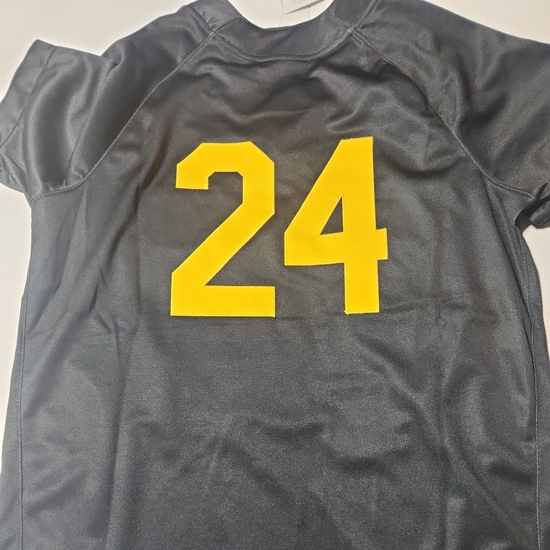 Nike NSU Digital Select Two Button Baseball Jersey Men's M Black DX9138 gallery