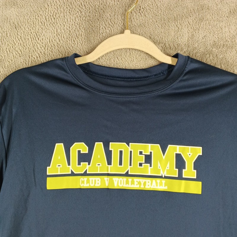 A4 Men T-shirt Size SMALL Knit Active Sports Print Logo Pullover Blue gallery