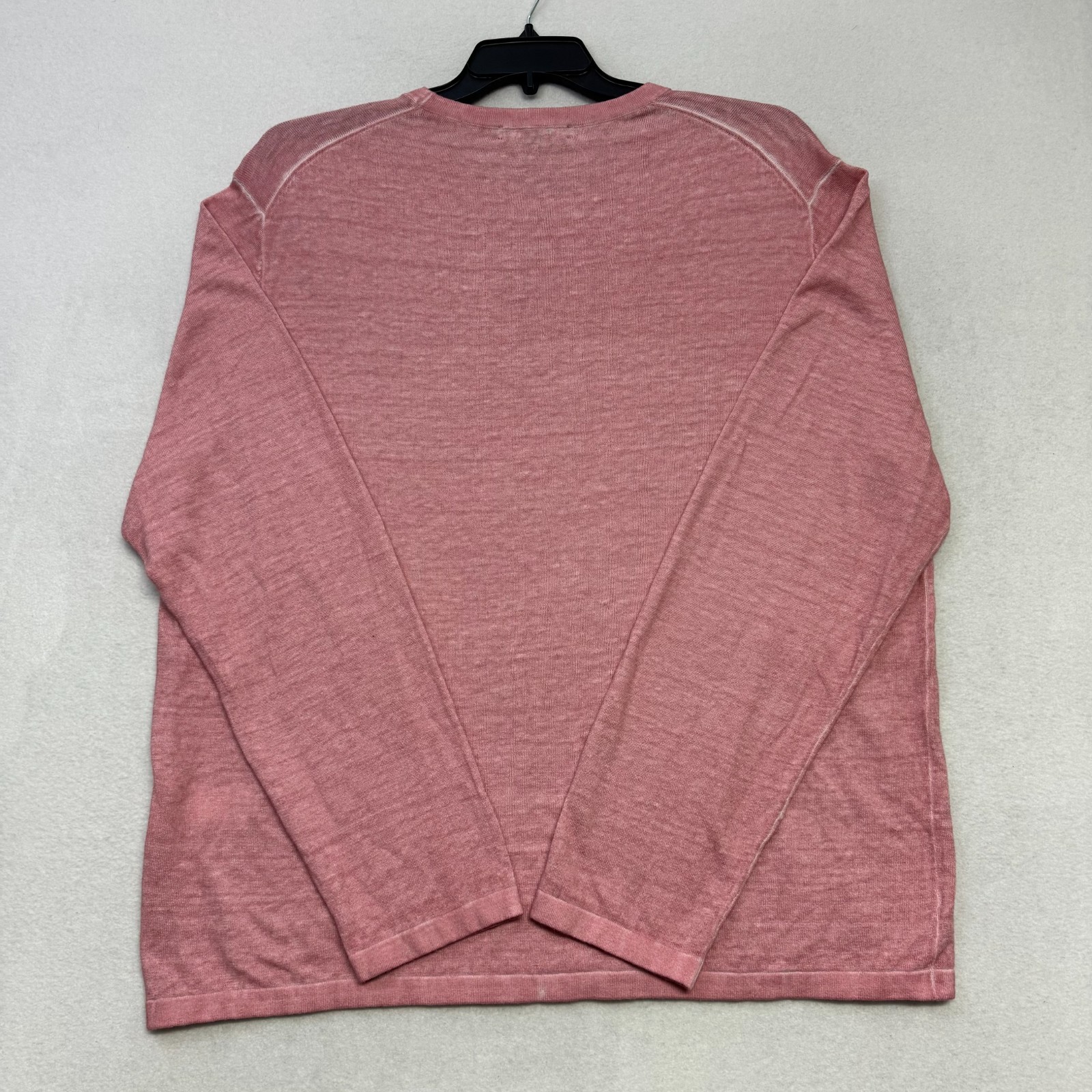 Michael Kors Men’s Crewneck Sweater XXL Dusty Rose Pink NWT $178 Cotton Blend LS gallery