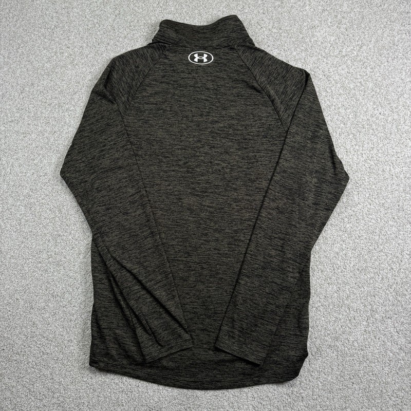 Under Armour Pullover Adult Small Green Quarter Zip 1/4 Lightweight Heat Gear gallery