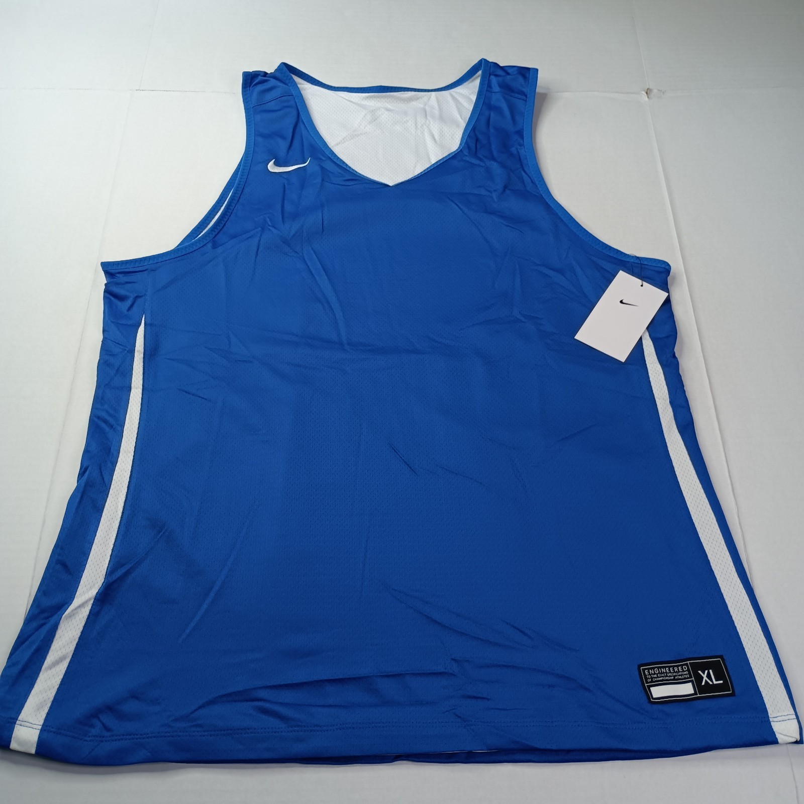 Nike Dri-FIT Basketball Jersey Men's Size XL Blue White Reversible DN5212-494 gallery