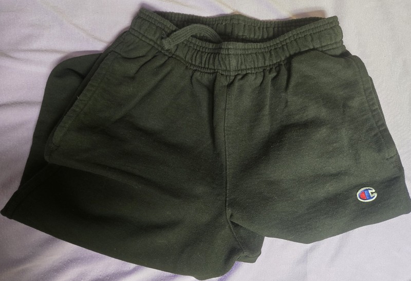 Men's Small Black Sweatpants By Champion With Pockets gallery