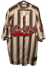 New York All Star Street League SEALS Athletic Baseball Jersey Size 2XL 75 Years