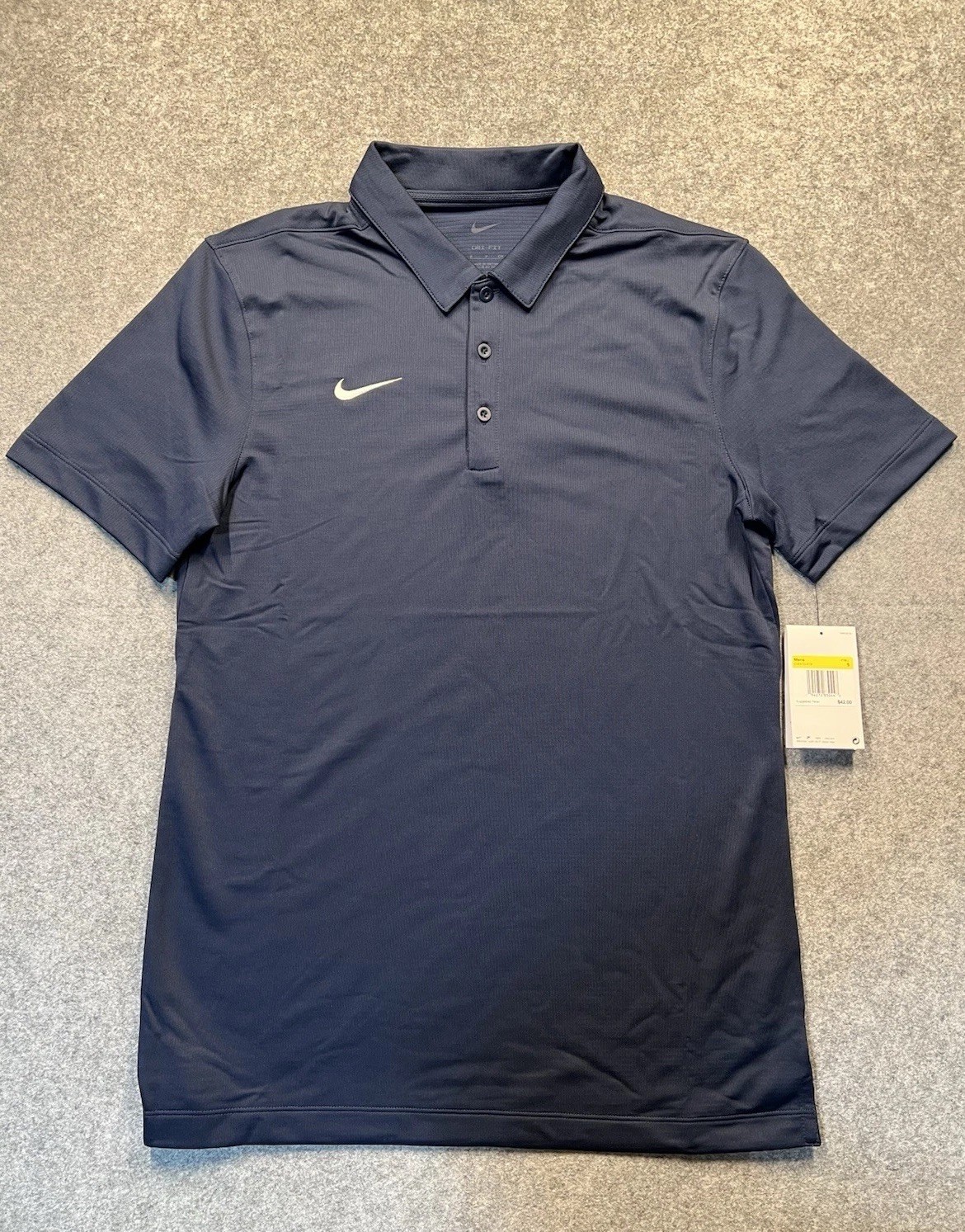 Nike Dri-FIT Polo Shirt – Men’s Size Small – Navy Blue – New With Tags gallery