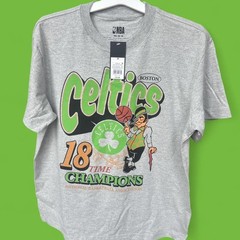 Boston Celtics T-Shirt 18 Time NBA Champions New Graphic Tee