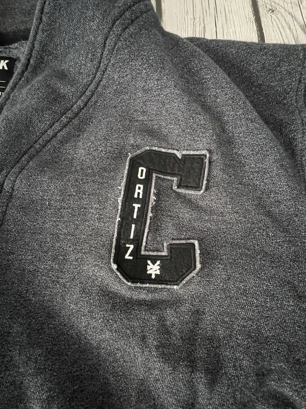 Y2K Zoo York Jacket Men’s XL Full Button Up Gray And Black Logo gallery