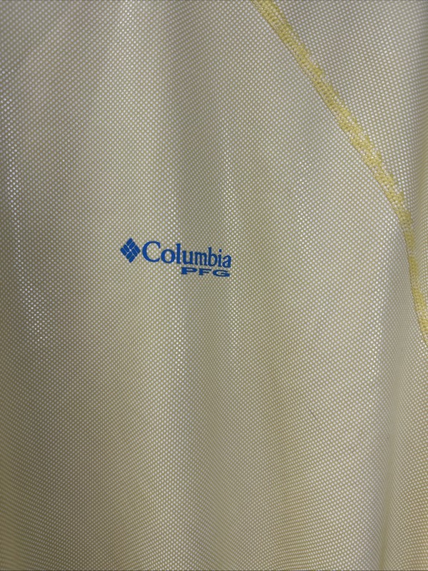 Columbia PFG Men’s Size XL Terminal Tackle Long Sleeve Shirt Yellow gallery