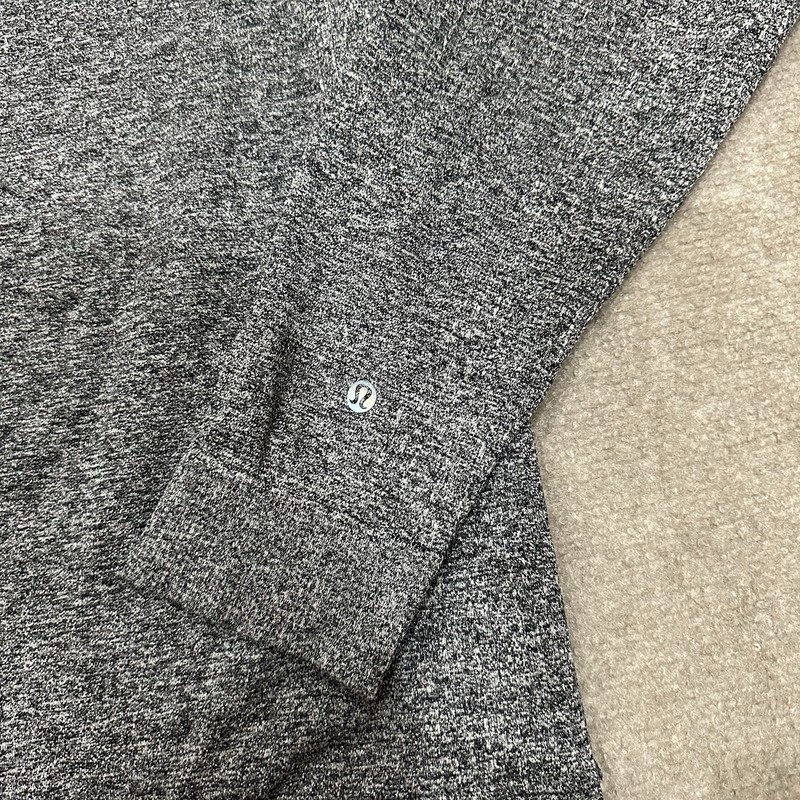Lululemon Engineered Warmth Men's Large Gray Crew Neck Merino Wool Pullover gallery