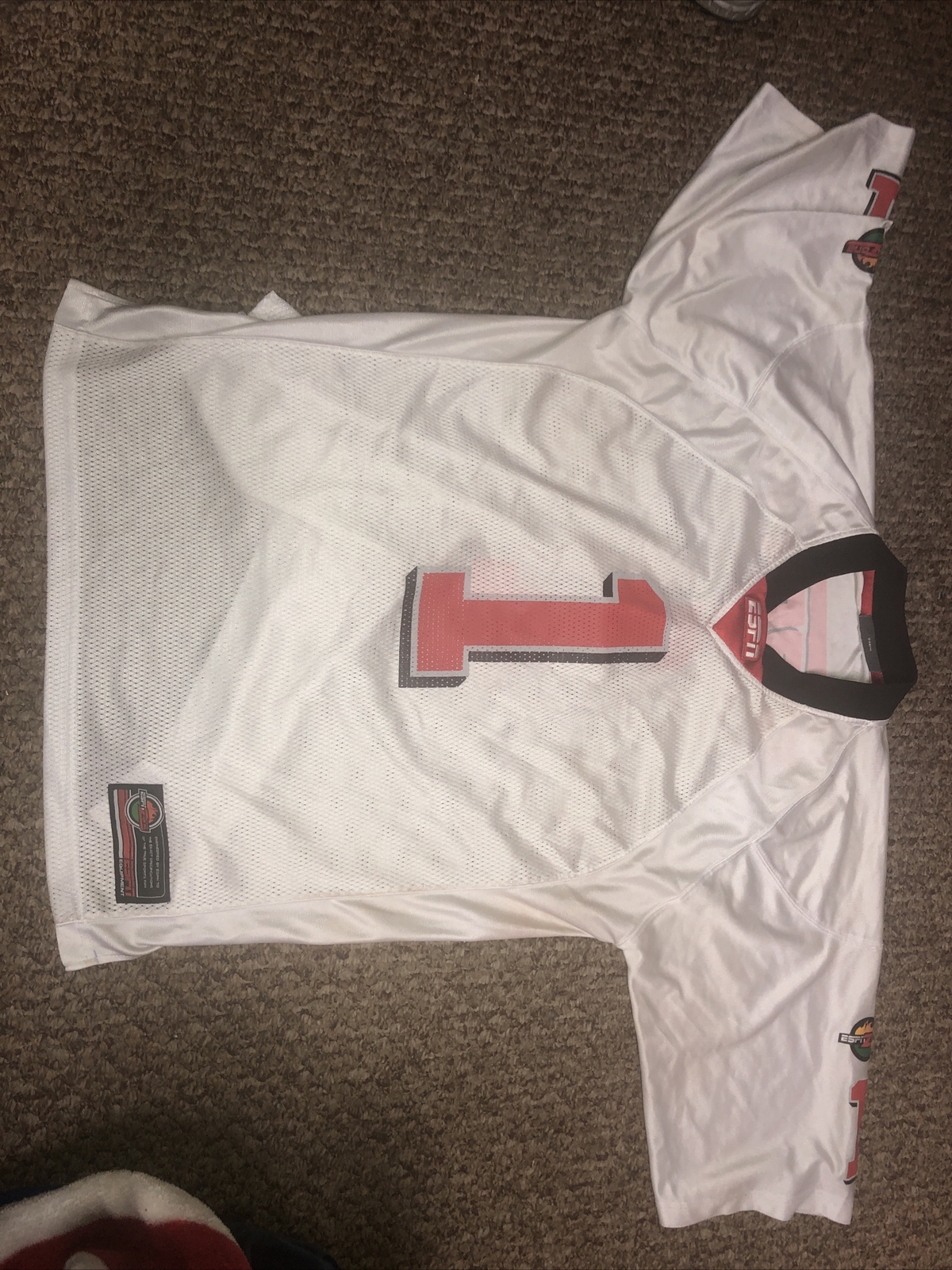 Espn Sports Zone XL Football Number Bowl Jersey NFL Style Super Jersey gallery