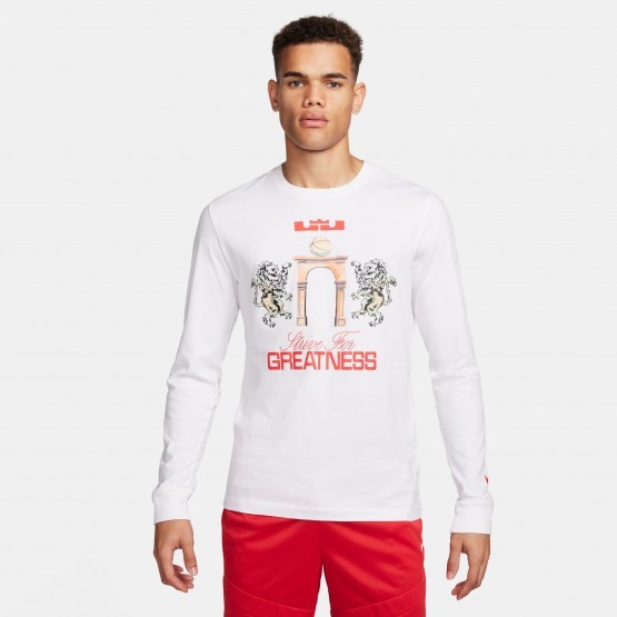 $55 NEW Nike Mens Lebron James Strive for Greatness Basketball Tee FQ4908 Medium gallery