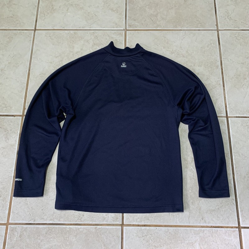 The North Face Quarter Zip Long Sleeve Pullover Navy Blue Flight Series Size S gallery