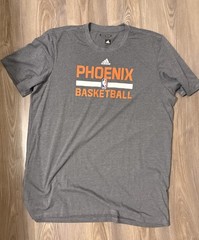 adidas ClimaCool Aeroknit Men’s Breathable Basketball T-Shirt Gray Orange 2XL