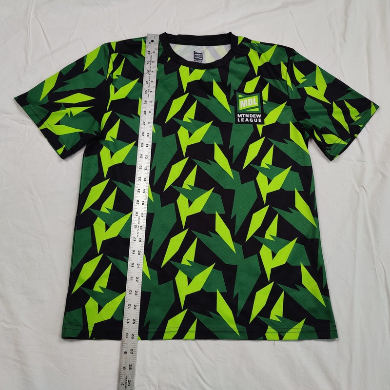Official MDL MTN DEW League (CS:GO) Esports Jersey - Green / Black - Size Small gallery