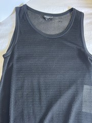 Tom Ford Mesh Top Tank in Black Small