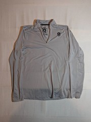 Zero Foxtrot Pullover Men’s Small 1/4 Zip Performance Golf Sports Gray