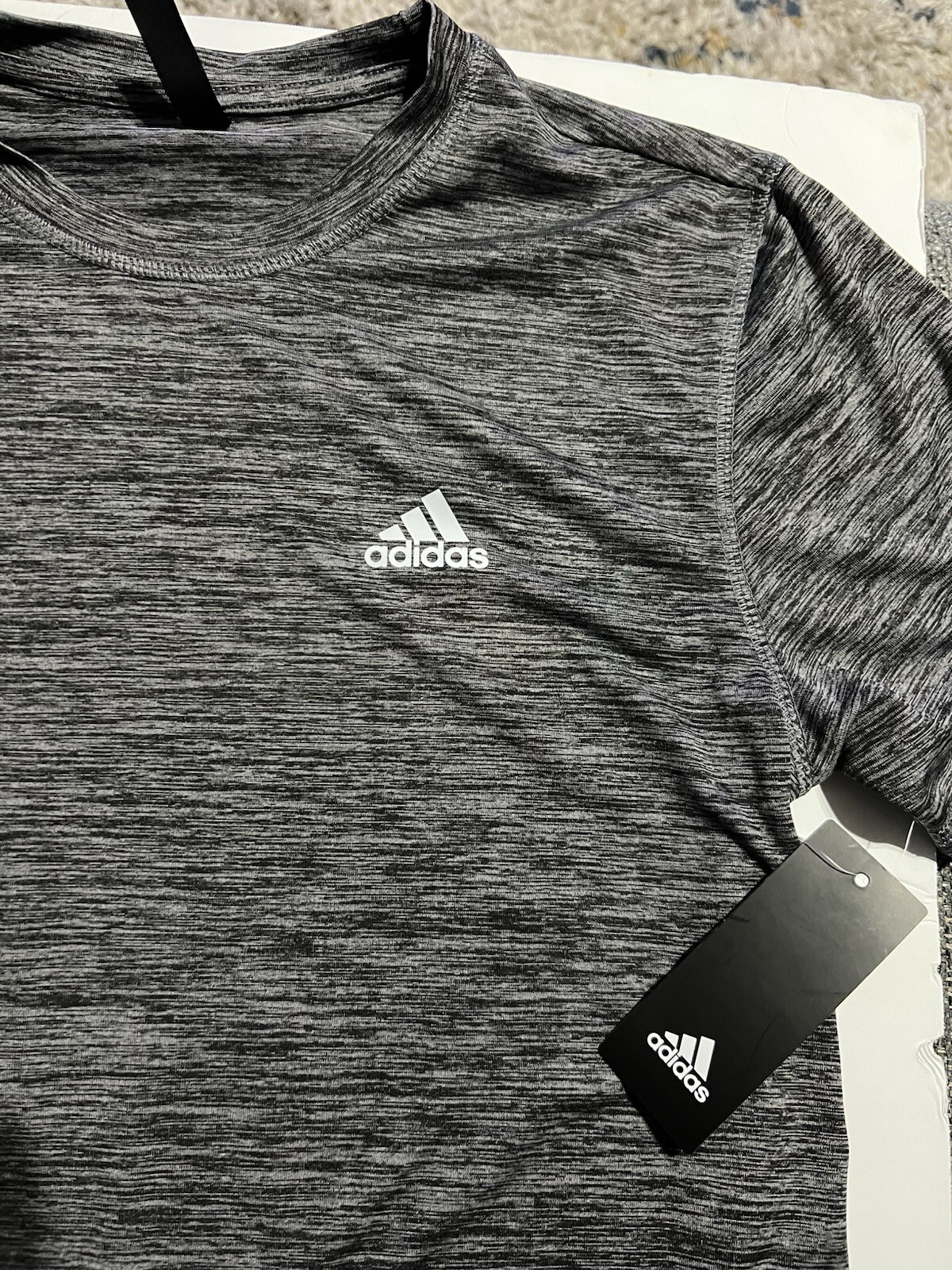 Adidas Golf Men's Tech Tee - Space Dye ,ADVR0897 Small NEW With Tags gallery