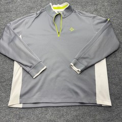 Nike Golf Tour Performance Dri-FIT Quarter Zip Pullover Gray Mens XXL 1/4 Zip
